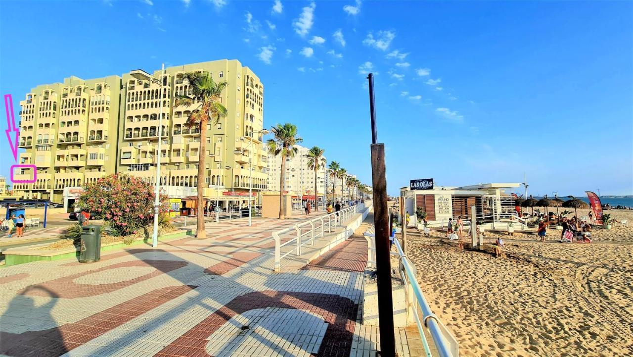 Ocean View Beach Apartment With Pool & Balconies El Puerto de Santa Maria Luaran gambar